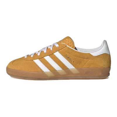 阿迪达斯T头鞋复古黄白蓝德训鞋