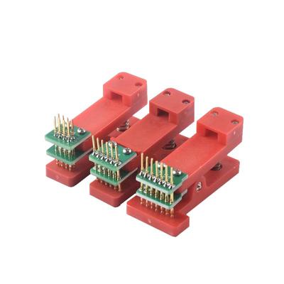 单排双排测试架PCB夹子探针编程
