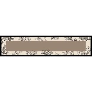 中古风餐边柜玄关柜桌面垫子复古桌垫防油防水电视柜台面保护垫