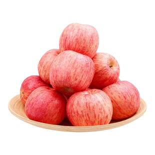 山东烟台红富士苹果脆甜多汁新鲜水果应季栖霞产地直发整箱批发