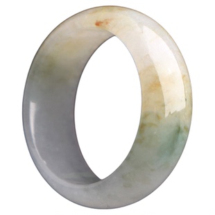 梵峙18翡翠戒指指环冰种飘花大圈口男女款缅甸A货送证书