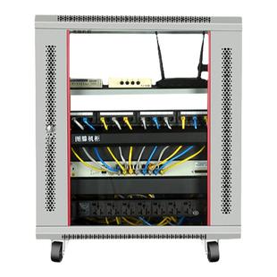 图滕机柜W64型网络机柜小型壁挂弱电家用交换机设备柜不锈钢标准机房机箱柜加厚服务器机柜定制