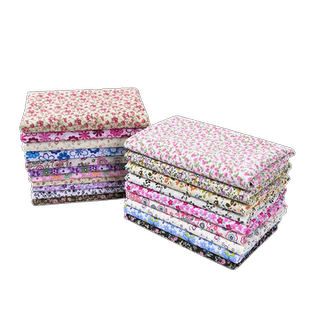 田园小碎花纯棉布料宝宝连衣裙子全棉布睡衣服装面料布头清仓处理