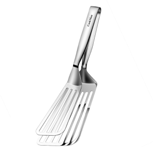 德国304不锈钢多功能煎鱼铲家用煎铲夹子煎饼铲子炸翻鱼煎鱼神器