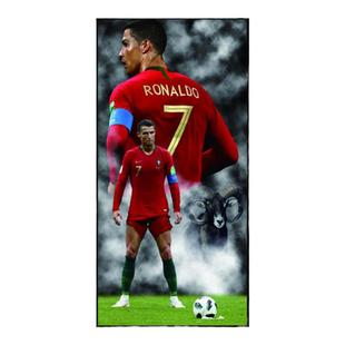 曼联c罗挂画足球明星装饰画体彩票店玄关卧室壁画礼品相框海报