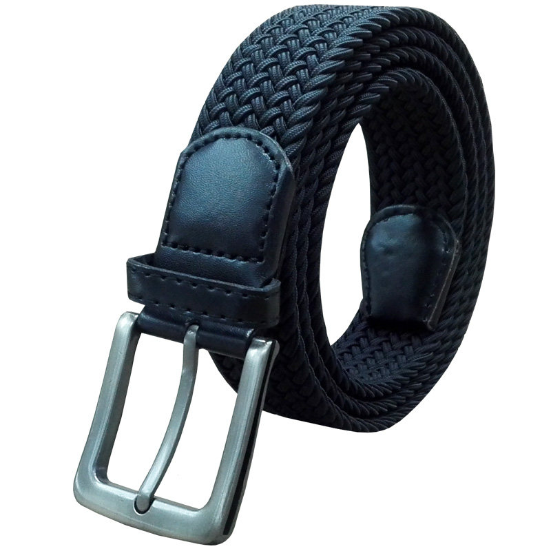 男士大码300斤胖子皮带加长150cm针扣胖子弹力编织腰带牛仔裤皮带