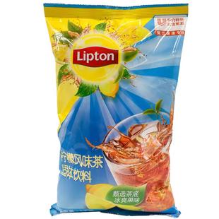 立顿柠檬风味茶红茶1kg*12袋箱速溶冲饮果汁冰红茶粉固体饮料商用