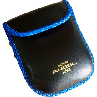 日本进口天使撒放袋ANGEL正反向原野皮革箭壶箭囊配件小腰包正品