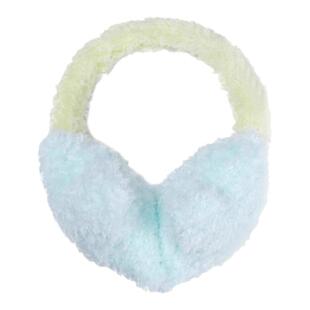 户外骑行撞色五角星耳罩冬女耳朵保暖毛绒耳套护耳防冻儿童耳罩子