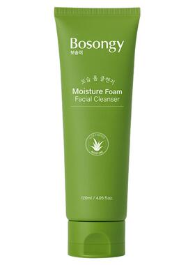 BOSONGY玻颂芦荟温和净透保湿洁面乳补水控油深层清洁韩国洗面奶