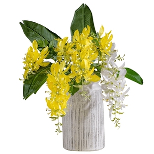 掬涵仿真花刺桐假花客厅阳台花艺装饰场景布置花束餐桌氛围摆件