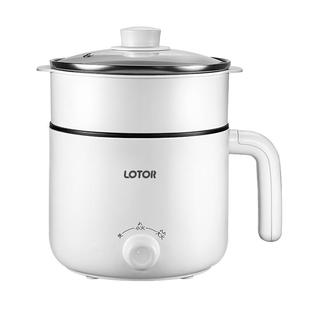 lotor电煮锅宿舍家用多功能煮面火锅小型一人食1用迷你小锅小电锅