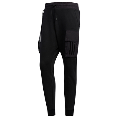 Adidas/阿迪达斯正品 当季新款NEO男子束带收口小脚长裤 EI4345
