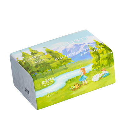 波斯猫4层加厚320大尺寸实惠抽纸