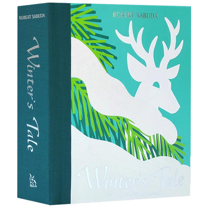 圣诞节立体书 Winter's Tale: An Original Pop-up Journey 冬之童话 雪之美丽世界 冬天的故事Merry Christmas Deer 英文原版绘本