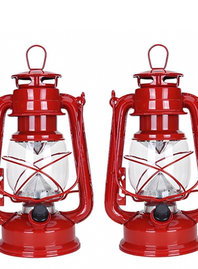 复古国风LED手提充电煤油马灯乔迁新居摆件丁财两旺添丁仪式用品