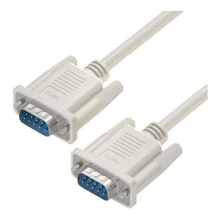 串口线9针com数据线db9公对母公对公直连线RS232延长线485线定做