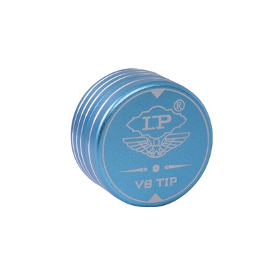 LP新款口粮台球杆皮头V8tip