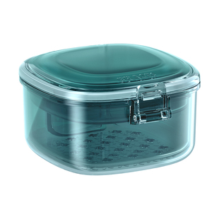 保持器牙套假牙清洁收纳盒保持器牙齿矫正器便携式收纳盒浸泡盒