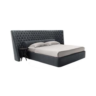 【至臻系列】芬纳维亚 Medici梅第奇意式轻奢主卧真皮床 别墅大宅