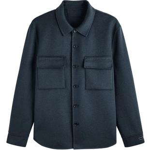 GXG男装独特复古精致短款大衣 2023冬季品GEX10628714