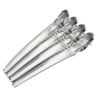 新款大号美发夹子加长剪发分区夹水晶无痕夹理发店发型师专用夹子