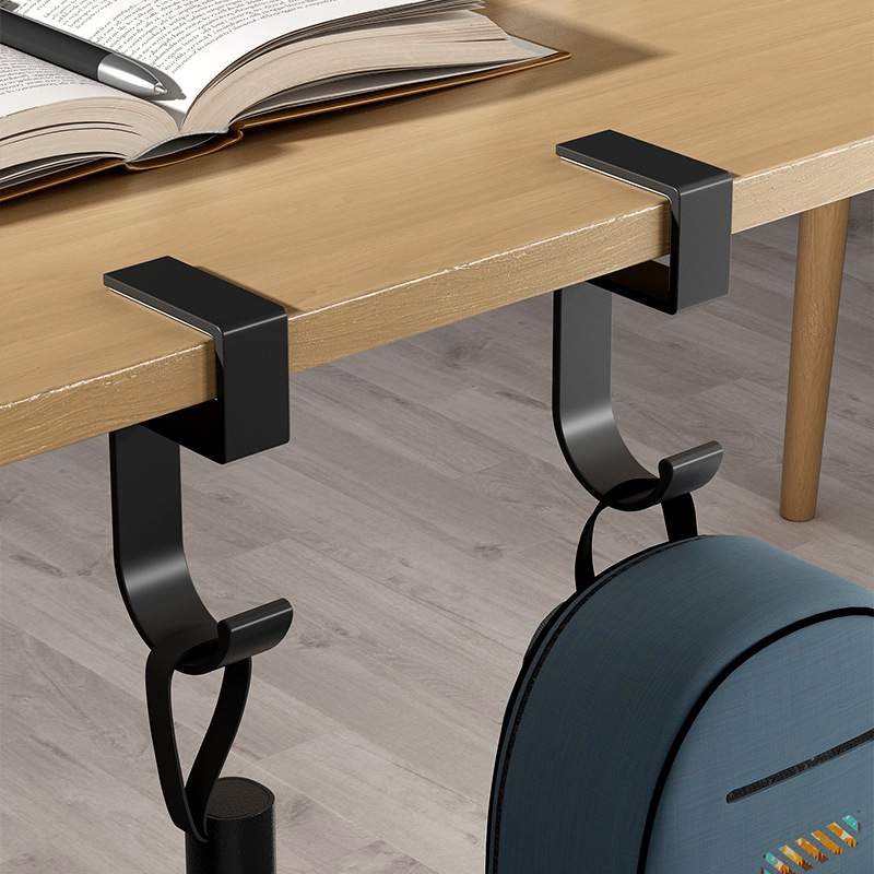 挂书包的挂钩桌边免打孔学生课桌书桌侧边桌面边神器挂包钩子挂勾