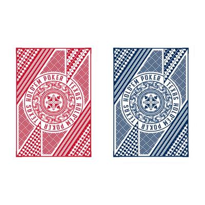 防水可水洗磨砂大字德州扑克