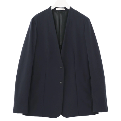 直筒V领可水洗折叠西装商场同款