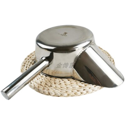 带手柄鸭嘴勺不锈钢盐酥鸡打包勺