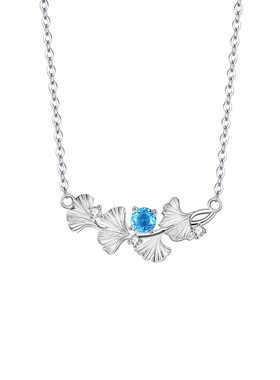 幸好有你宝石项链女生生日礼物