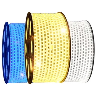 雷士照明led灯带客厅吊顶氛围超亮软灯条220V无频闪高显指光带