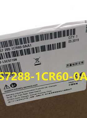 议价6ES7288-1CR60-0AA1西门子CPUCR60S继电器模块6ES72881CR600A