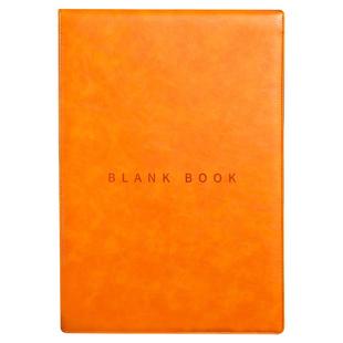 A3活页本思维导图笔记本本子超大皮质可拆卸线圈高颜值大学生考研法考专用空白内芯设计绘画素描本加厚本子