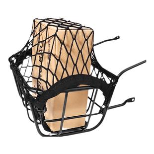 专用雅迪速韵电瓶车筐网盖小牛U+US前车篮网兜电动自行车篮防雨罩