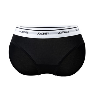 Jockey运动瑜伽文胸套装内裤女士三角裤中低腰纯色透气女士内裤棉