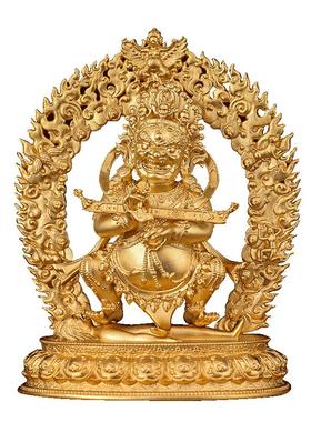 家居客厅铜像摆件10cm铜器雕像