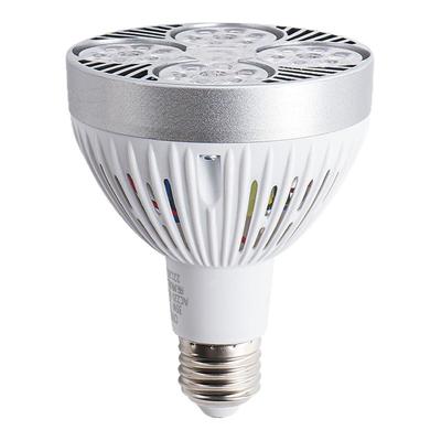 led超亮光源par30cob40WE27彩光