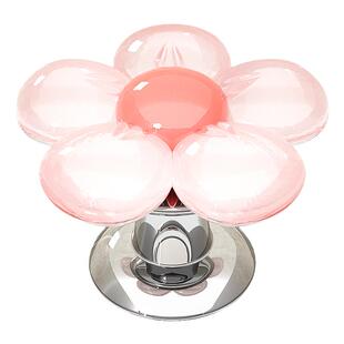 可爱小花马桶按钮美甲专用卫生间水箱开关按键通用马桶按压器提盖