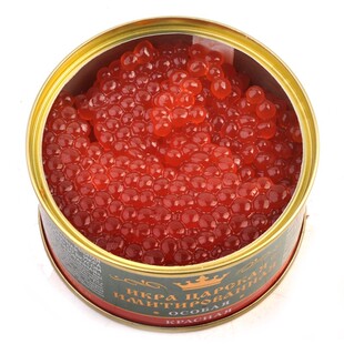 鱼子酱罐头俄罗斯原装进口合成型马哈鱼鲑鱼寿司料理西餐佐料沙拉