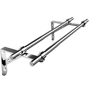 固定式阳台晾衣架侧装晾衣神器墙壁挂式侧装 304不锈钢凉衣服家用