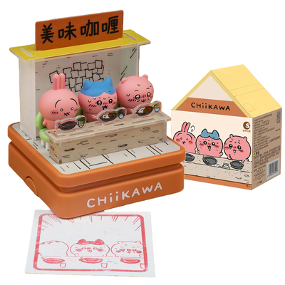 吉伊卡哇乌萨奇辣咖喱手办印章