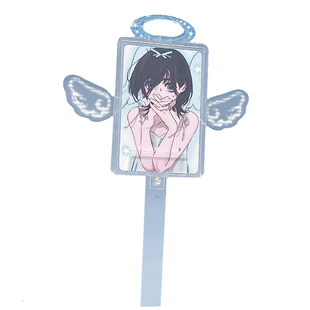 4合1打卡棒10cm玩偶棉花娃娃吧唧谷美道具kpop追星小卡卡套拍立得