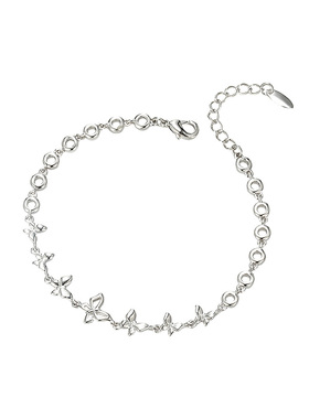 旭平镂空蝴蝶拼接手链金属简约ins冷淡风手饰女小众设计感高级感