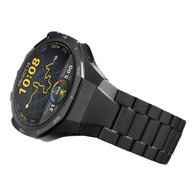 适用华为watchgt5pro金属手表带gt5pro三珠全钛GT5pro专用男款腕表5代智能运动gt5无缝原装扣商务配件腕带