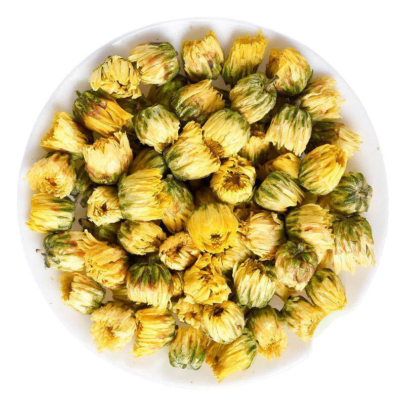 菊花茶桐乡胎菊王头采特级正宗杭白菊贡菊花茶500g散装新花草茶叶