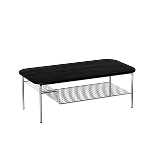 复古茶几客厅家用新款金属不锈钢小户型客厅中古风茶桌子实木