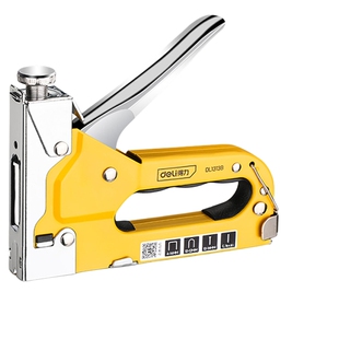 得力木工手动打钉枪强力重型射钉枪T型I型多功能木头码钉枪装修