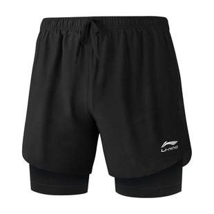 李宁泳裤新款男士防尴尬男泳衣泳镜游泳裤游泳沙滩装备全套温泉裤