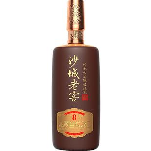 沙城老窖【传承8】浓香型白酒纯粮食酒整箱窖藏老酒礼盒送礼